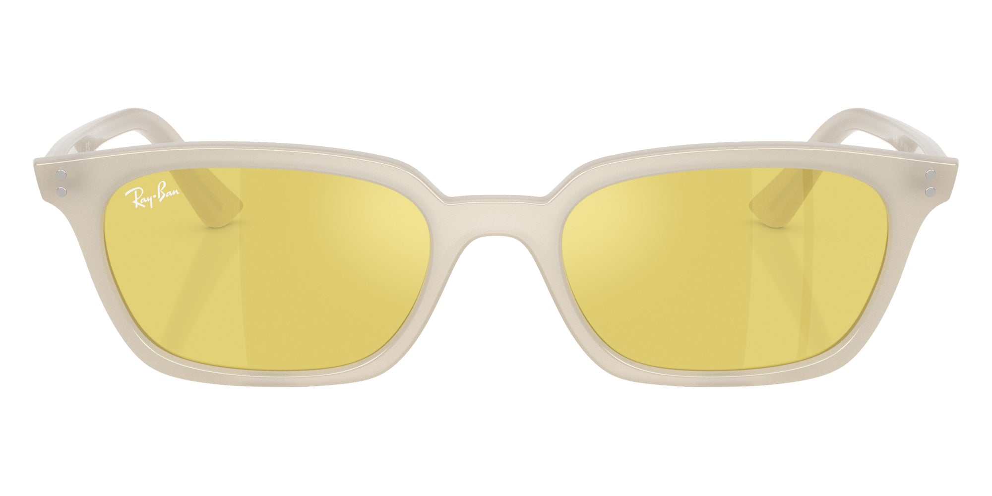 Ray-Ban® RB4456F RB4456F 68086D 52 Sunglasses - Cloudy Warm White