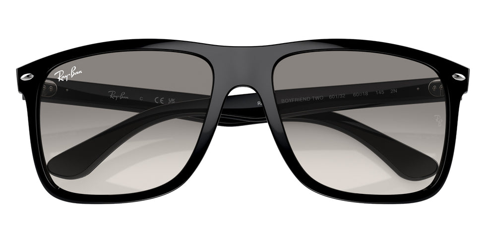Ray-Ban® RB4547 RB4547 601/32 60 Sunglasses - Black