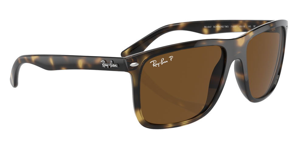 Ray-Ban® RB4547 RB4547 710/57 57 Sunglasses - Havana