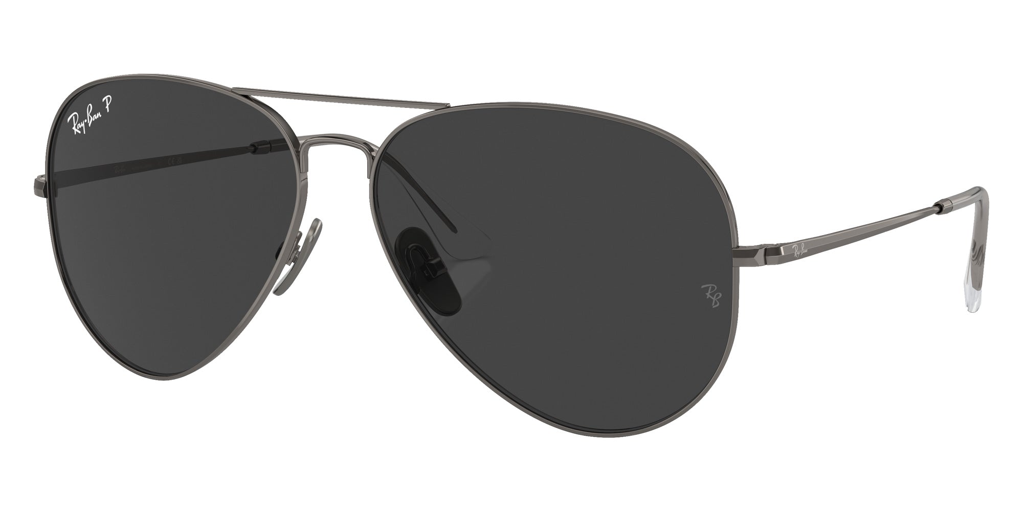 Ray-Ban® RB8089 RB8089 165/48 62 Sunglasses - Gunmetal
