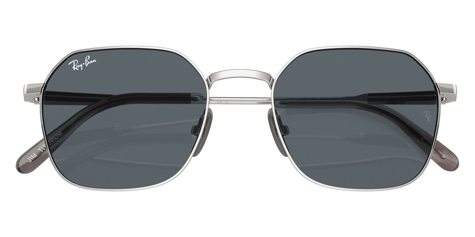 Ray-Ban® RB8094 RB8094 9209R5 53 Sunglasses - Silver