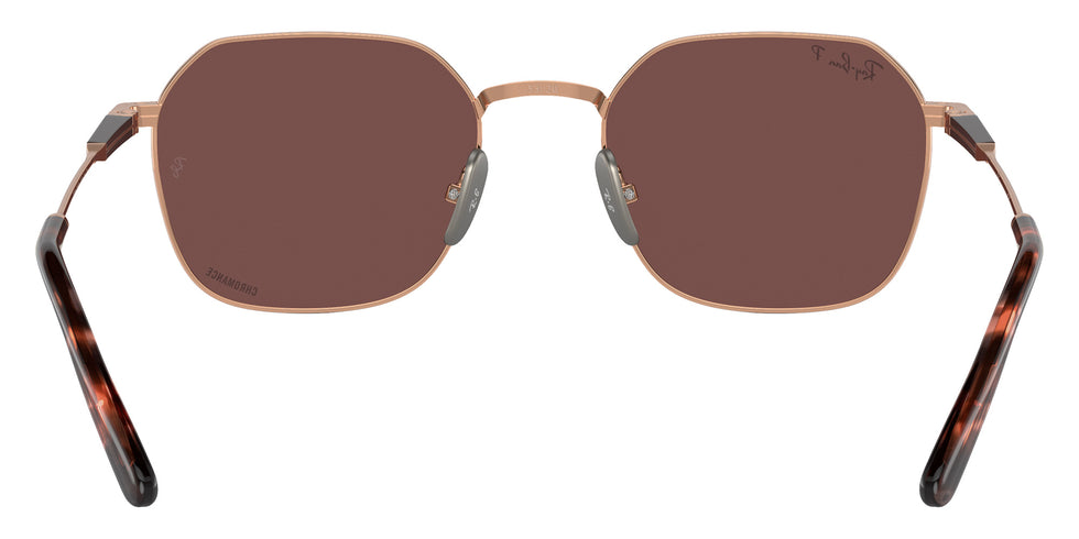 Ray-Ban® RB8094 RB8094 9266AF 53 Sunglasses - Light Brown