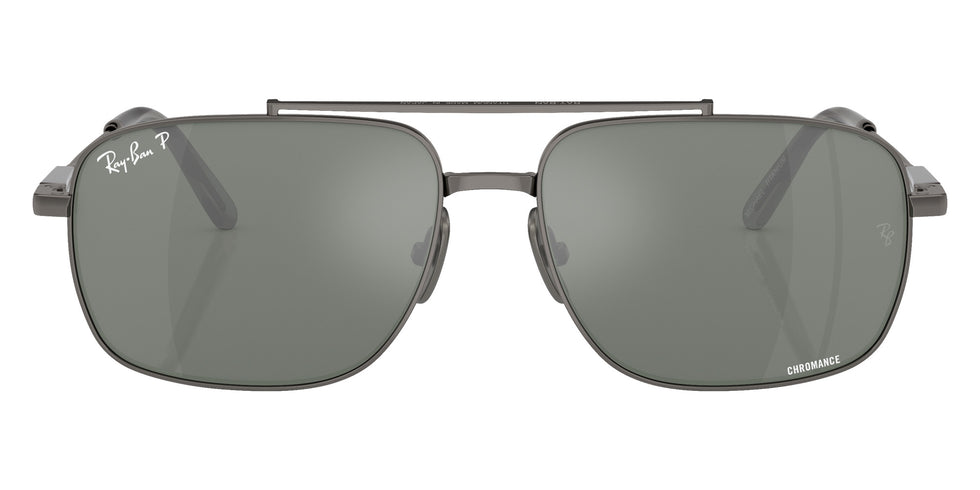 Ray-Ban® RB8096 RB8096 165/GK 59 Sunglasses - Gunmetal