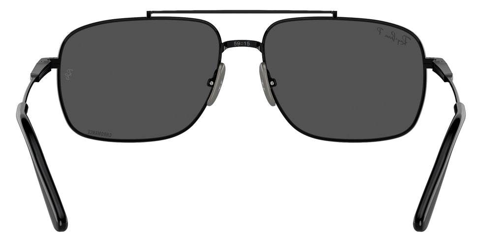 Ray-Ban® RB8096 RB8096 9267K8 59 Sunglasses - Black