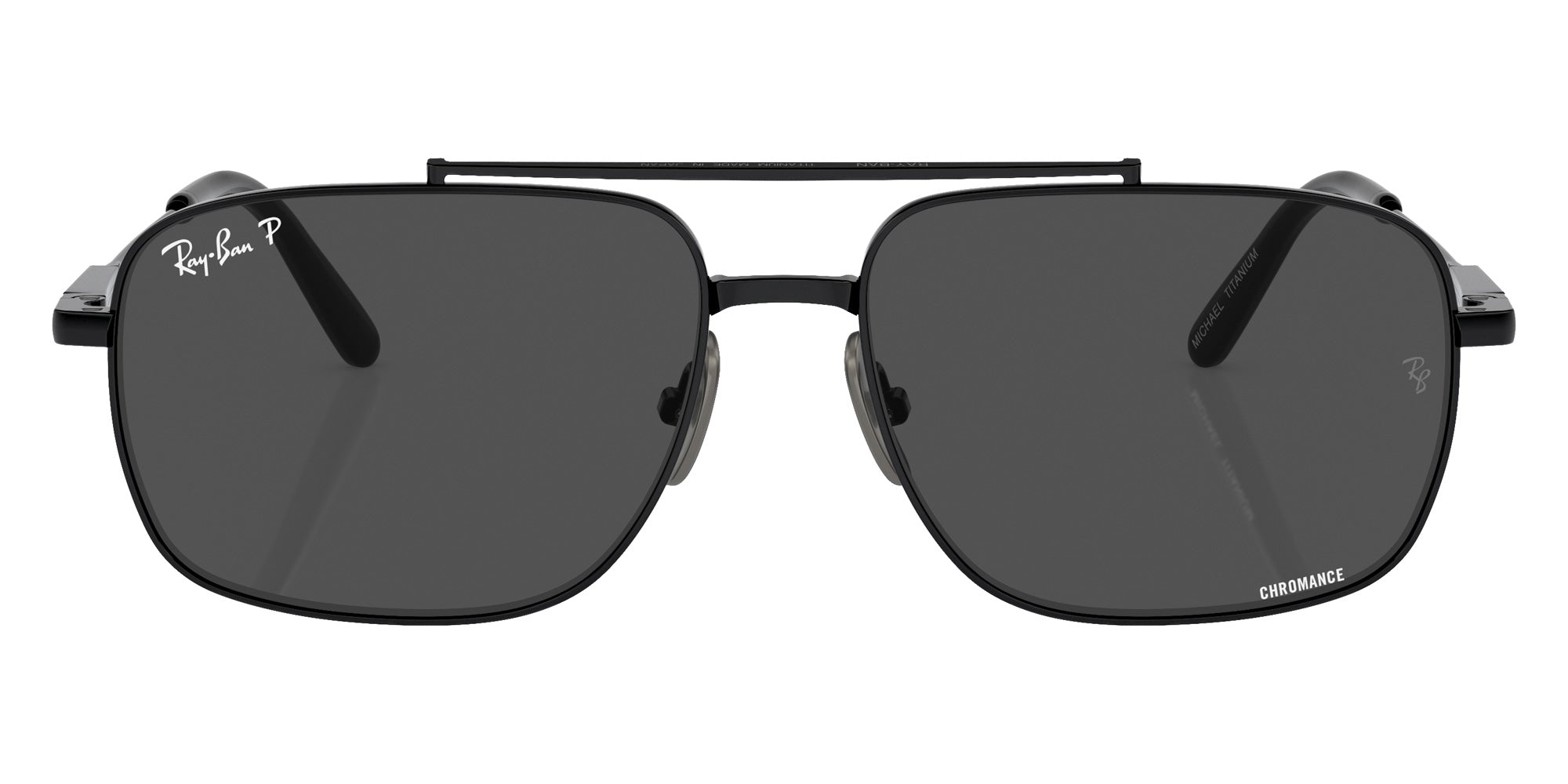 Ray-Ban® RB8096 RB8096 9267K8 59 Sunglasses - Black