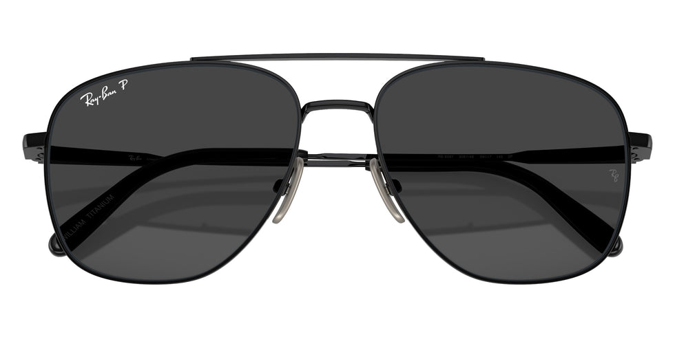 Ray-Ban® RB8097 RB8097 926748 59 Sunglasses - Black