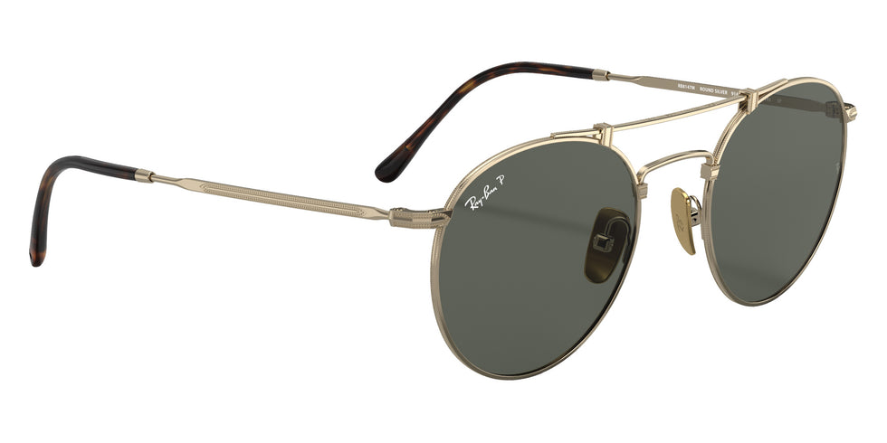 Ray-Ban® RB8147M RB8147M 9143 50 Sunglasses - Gold