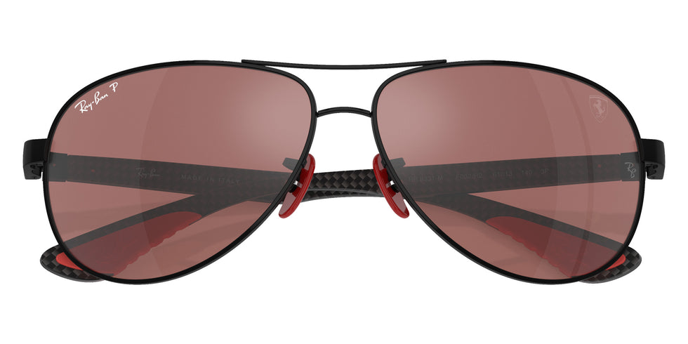 Ray-Ban® RB8331M RB8331M F002H2 61 Sunglasses - Dark Carbon