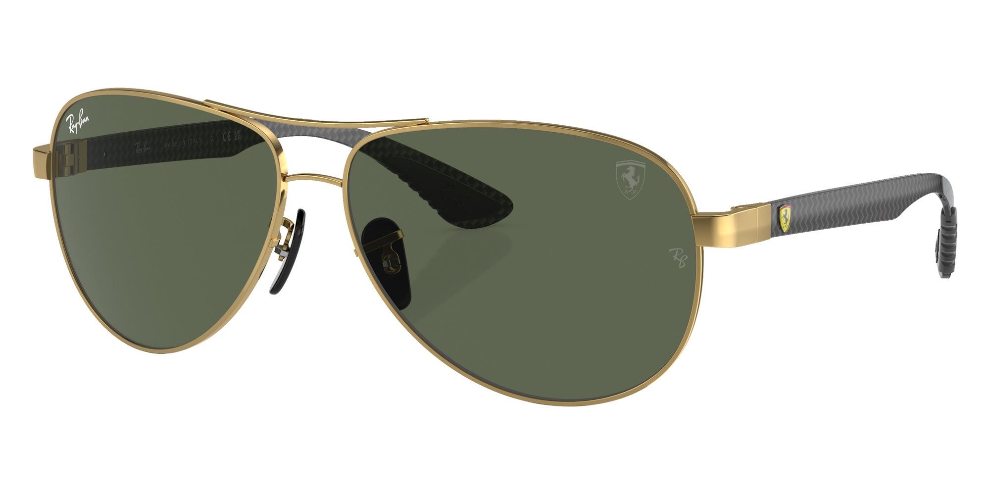 Ray-Ban® RB8331M RB8331M F00871 61 Sunglasses - Dark Carbon