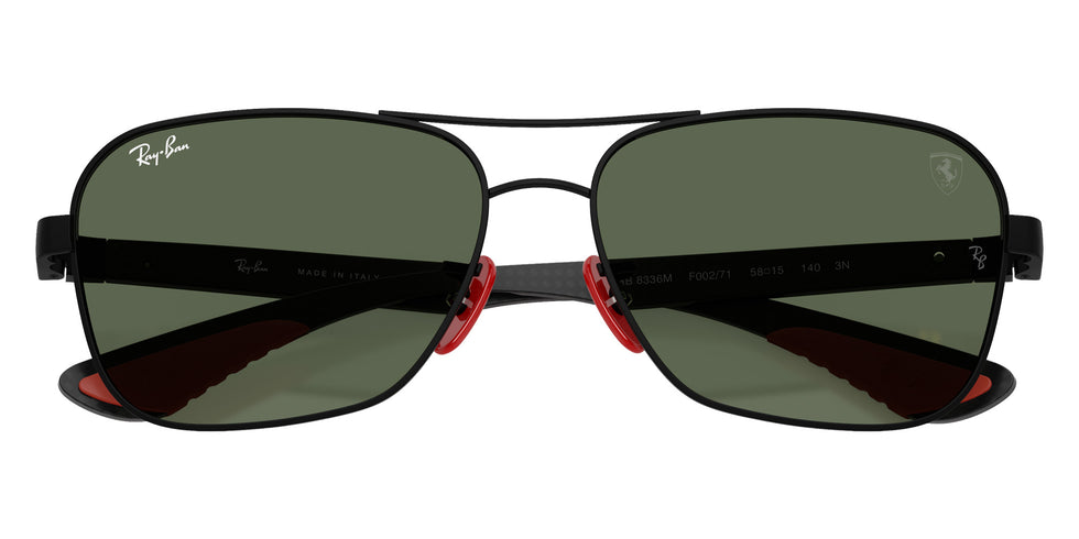 Ray-Ban® RB8336M RB8336M F00271 58 Sunglasses - Dark Carbon