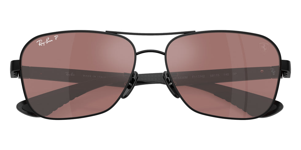 Ray-Ban® RB8336M RB8336M F117H2 58 Sunglasses - Dark Carbon