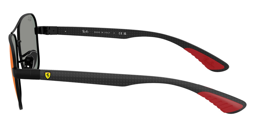 Ray-Ban® RB8336M RB8336M F1186P 58 Sunglasses - Dark Carbon