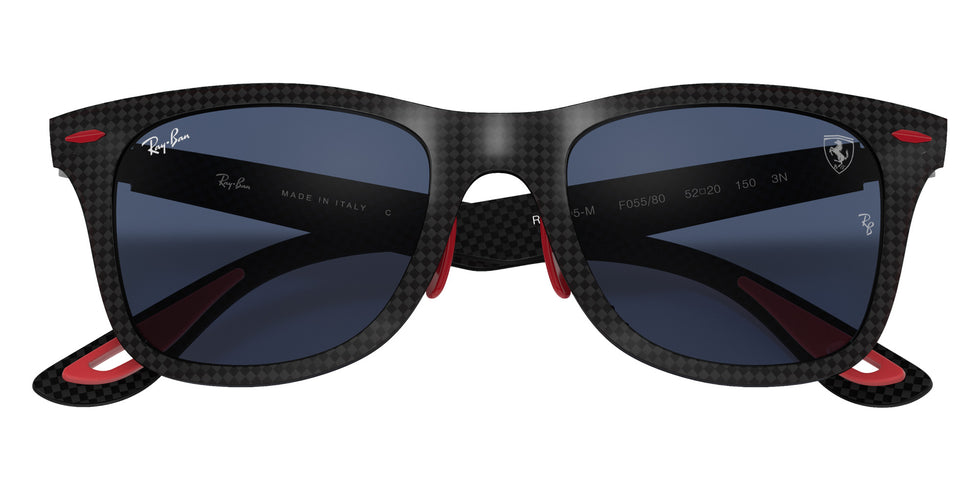 Ray-Ban® RB8395M RB8395M F05580 52 Sunglasses - Black