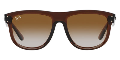 Ray-Ban® BOYFRIEND REVERSE 0RBR0501S RBR0501S 6709CB 56 - Transparent Brown with Clear/Brown lenses Sunglasses