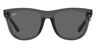 Ray-Ban® WAYFARER REVERSE 0RBR0502S RBR0502S 6707GR 53 - Transparent Dark Gray with Dark Gray lenses Sunglasses