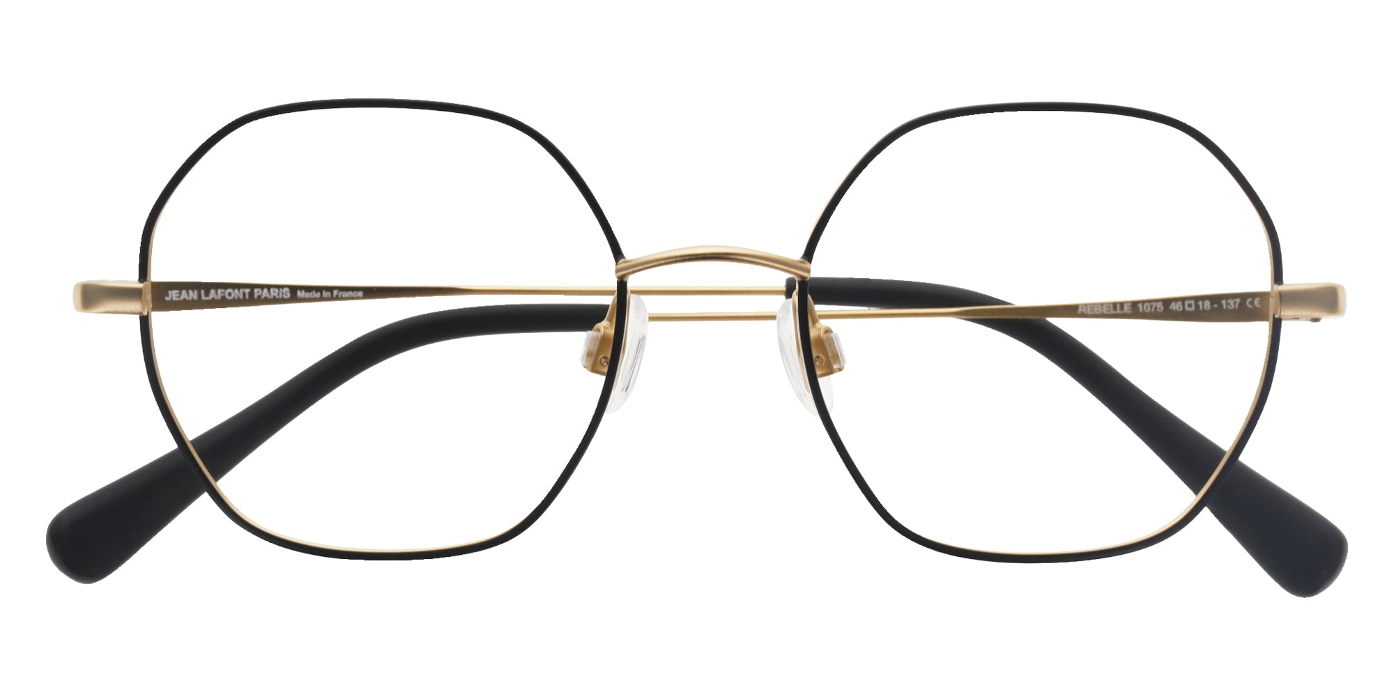 Lafont® REBELLE REBELLE 1075 46 - Black - 1075 Eyeglasses
