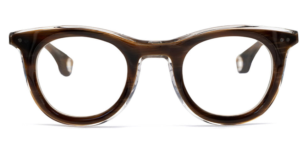 Blake Kuwahara® REED BLK REED BROWN HORN 46 - BROWN HORN Eyeglasses