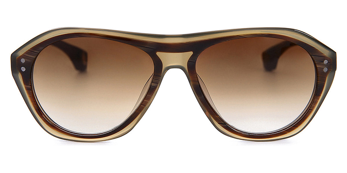 Blake Kuwahara® RENWICK SUN BLK RENWICK SUN BROWN HORN 56 - BROWN HORN Sunglasses