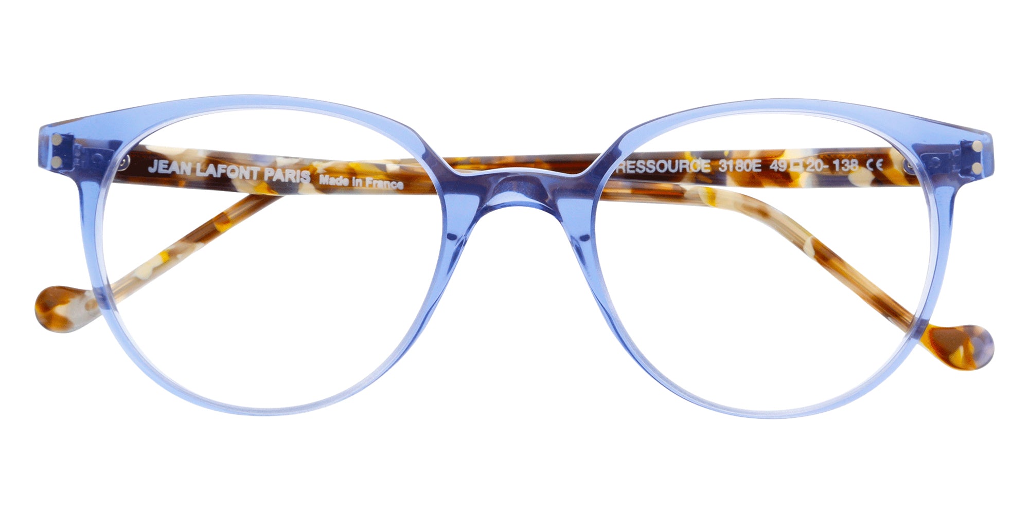 Lafont® RESSOURCE RESSOURCE 3180E 49 - Blue - 3180E Eyeglasses