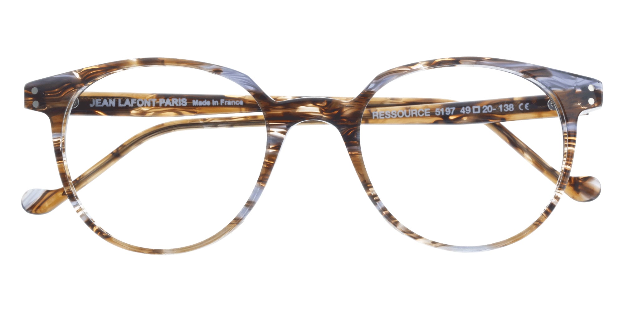 Lafont® RESSOURCE RESSOURCE 5197 49 - Brown - 5197 Eyeglasses