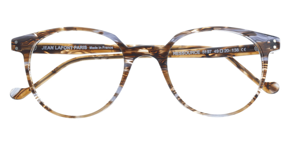Lafont® RESSOURCE RESSOURCE 5197 49 - Brown - 5197 Eyeglasses
