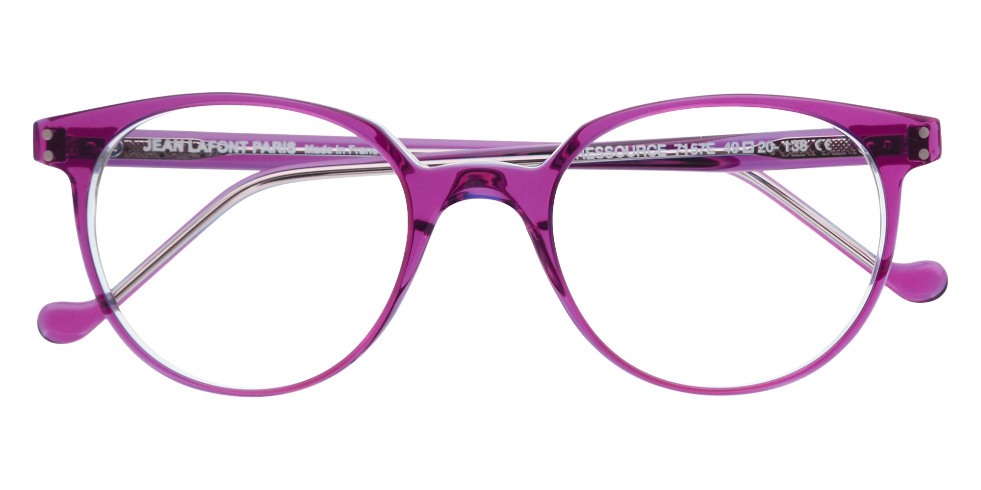 Lafont® RESSOURCE RESSOURCE 7157E 49 - Purple - 7157E Eyeglasses