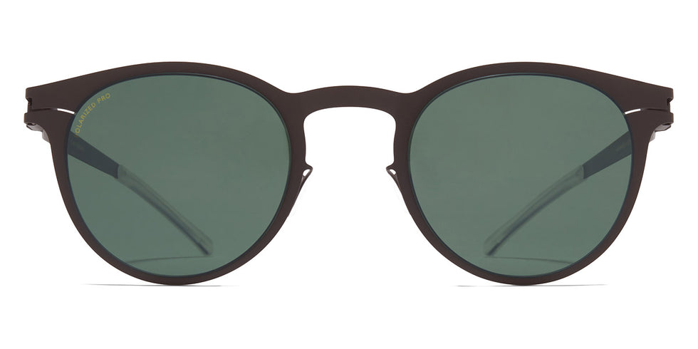 Mykita® RILEY MYK RILEY Dark Brown / Polarized Pro Green 15 48 - Dark Brown / Polarized Pro Green 15 Sunglasses