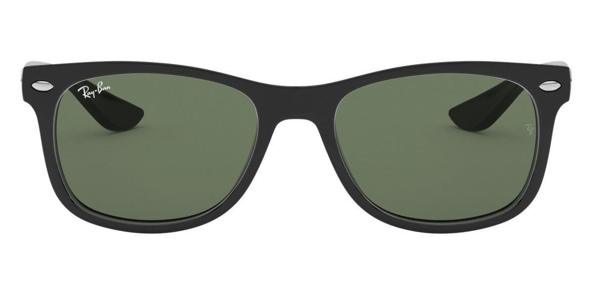 Ray-Ban® Junior New Wayfarer RJ9052S RJ9052S 100/11 48 - Black with Light Gray Gradient Dark Gray lenses Sunglasses