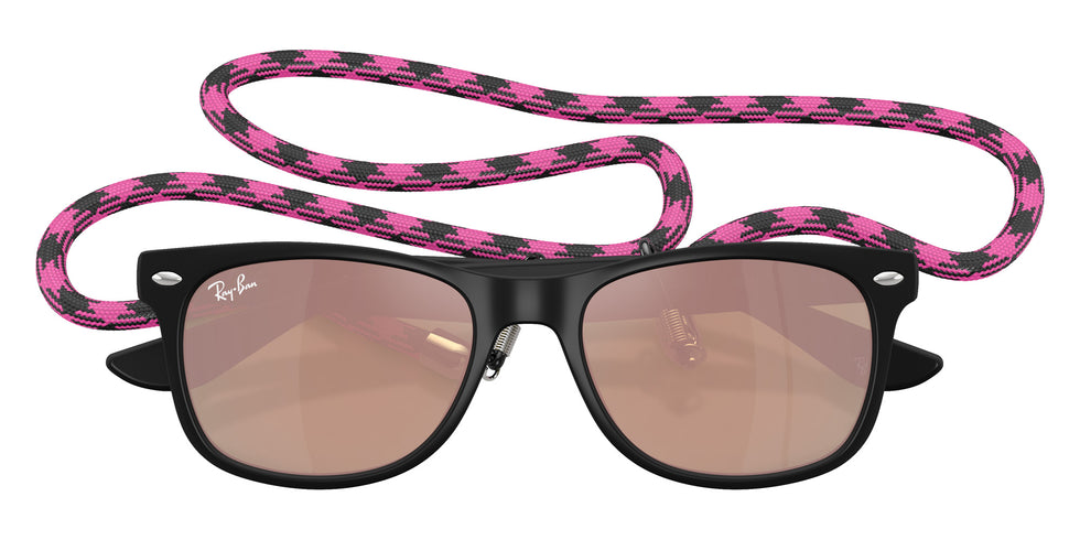Ray-Ban® RJ9052S RJ9052S 70287J 47 Sunglasses - Rubber Black