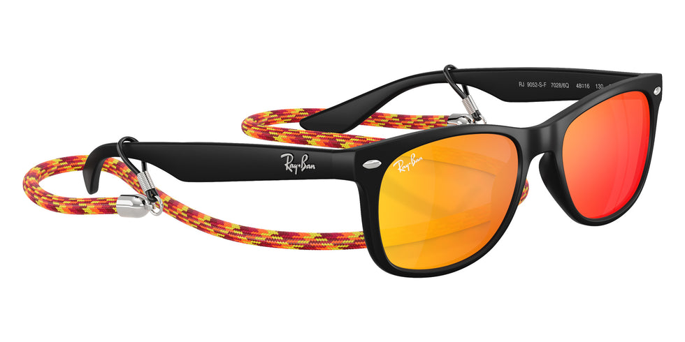 Ray-Ban® RJ9052SF RJ9052SF 70286Q 50 Sunglasses - Rubber Black
