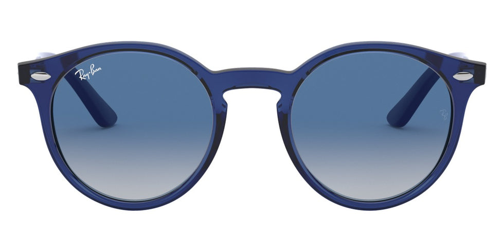 Ray-Ban® RJ9064S RJ9064S 70624L 44 - Transparent Blue with Light Gray Gradient Dark Blue lenses Sunglasses