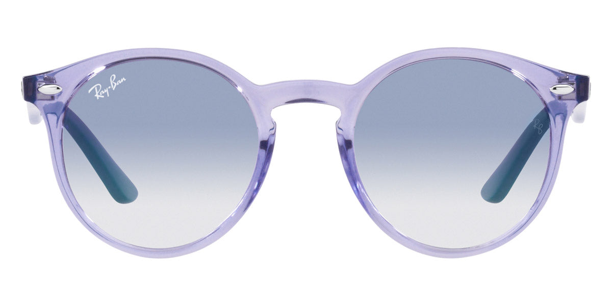 Ray-Ban® RJ9064S RJ9064S 712619 44 - Transparent Violet with Clear Gradient Light Blue lenses Sunglasses