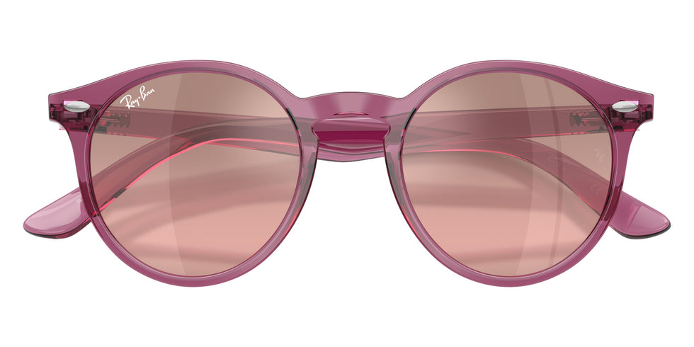 Ray-Ban® RJ9064S RJ9064S 71867E 44 Sunglasses - Transparent Violet