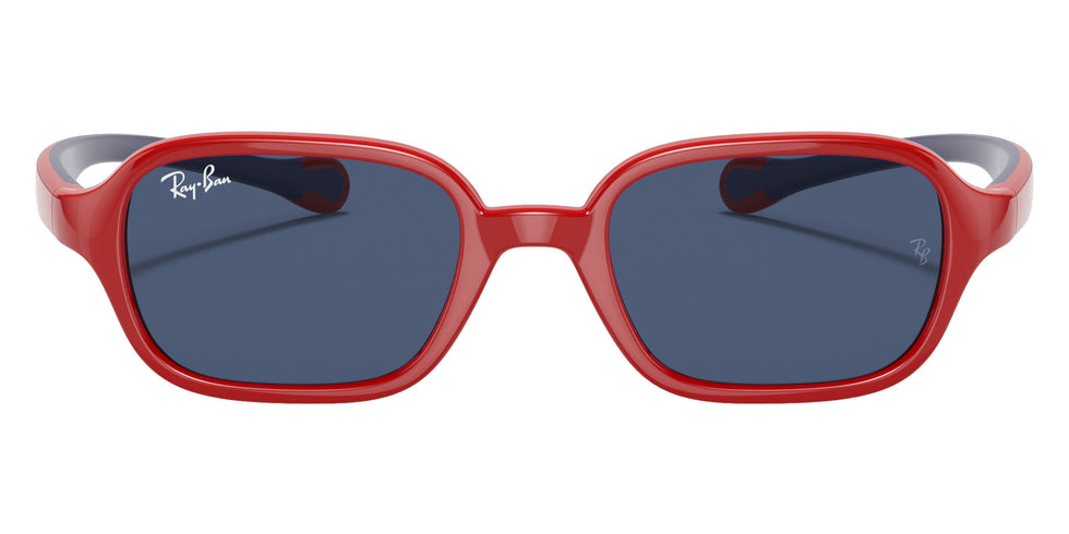 Ray-Ban® RJ9074S RJ9074S 709380 41 Sunglasses - Red On Rubber Blue