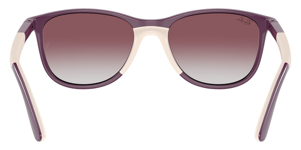 Ray-Ban® RJ9077S RJ9077S 71348G 49 Sunglasses - Purple On Beige