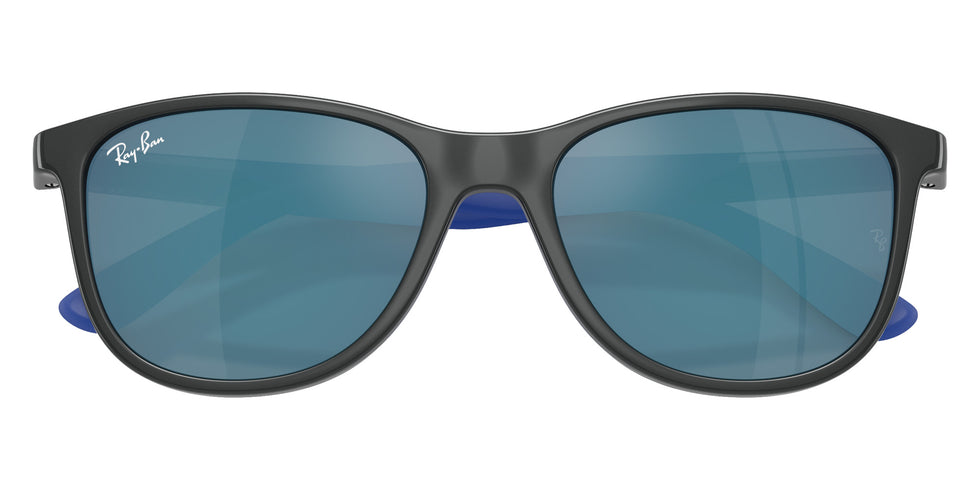 Ray-Ban® RJ9077S RJ9077S 715155 49 Sunglasses - Gray On Rubber Blue
