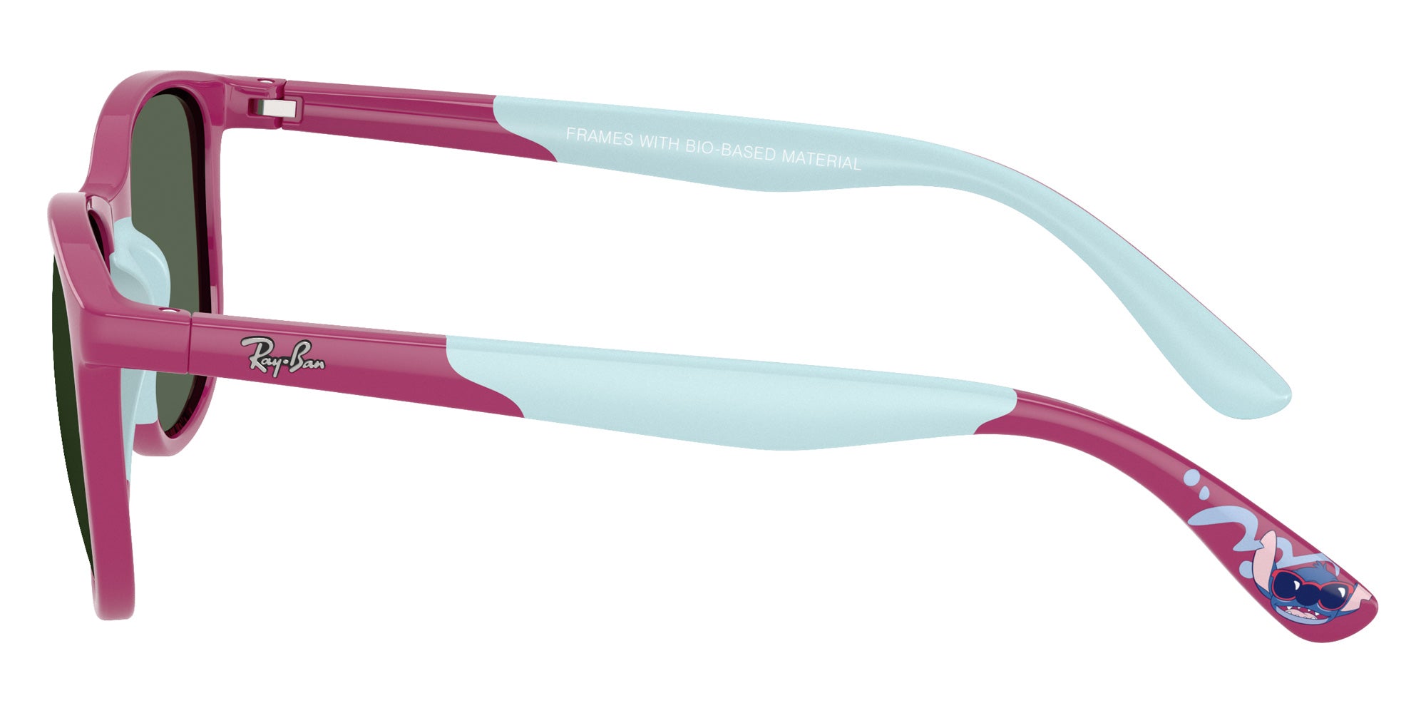Ray-Ban® RJ9077S RJ9077S 719271 49 Sunglasses - Fucsia/Rubber Azzurre