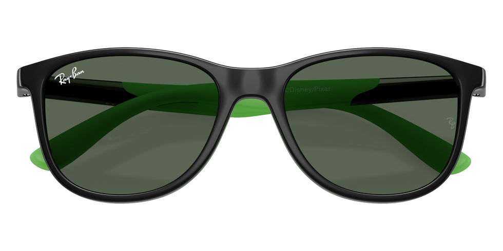 Ray-Ban® RJ9077S RJ9077S 719371 49 Sunglasses - Black/Rubber Green