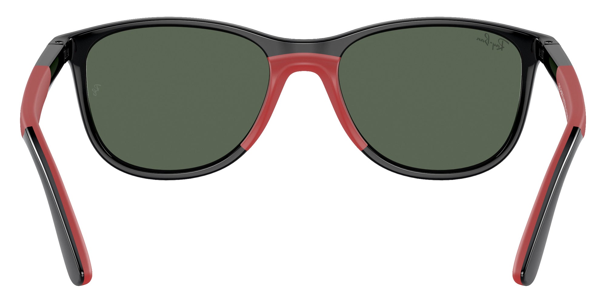 Ray-Ban® RJ9077SF RJ9077SF 713171 49 Sunglasses - Black On Red
