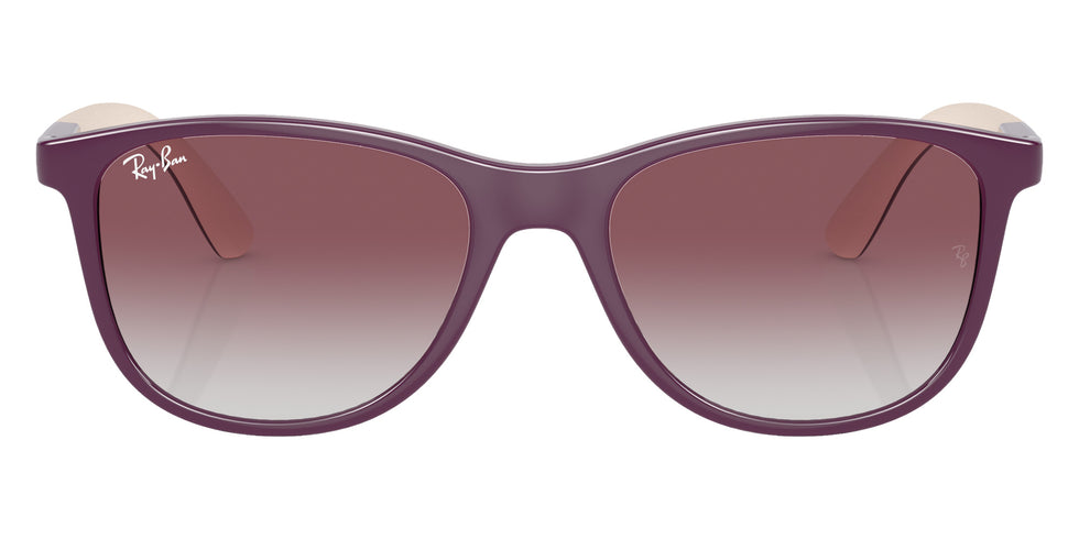 Ray-Ban® RJ9077SF RJ9077SF 71348G 49 Sunglasses - Purple On Beige