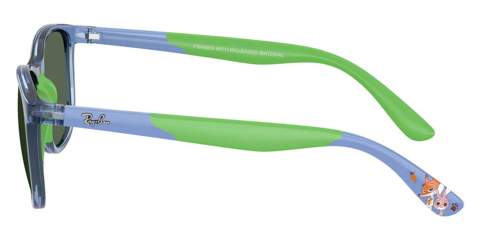 Ray-Ban® RJ9077SF RJ9077SF 719471 49 Sunglasses - Liliac On Rubber Green