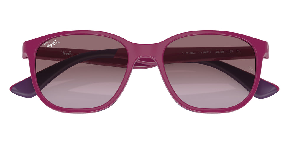 Ray-Ban® RJ9078S RJ9078S 71498H 48 Sunglasses - Fuchsia On Violet
