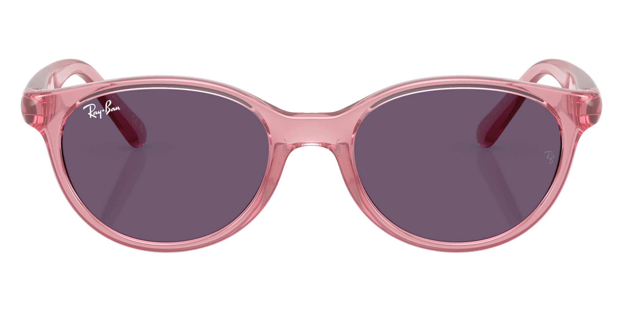 Ray-Ban® RJ9080S RJ9080S 71691A 45 Sunglasses - Transparent Pink