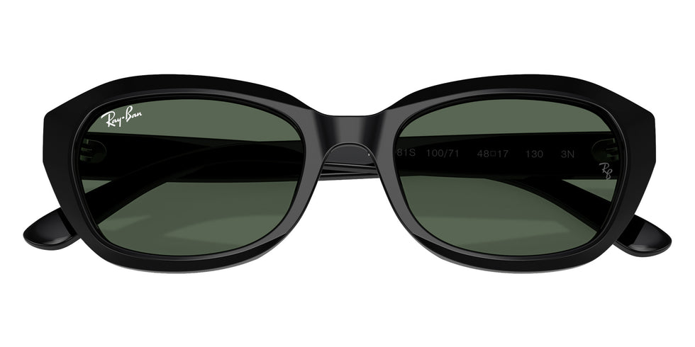 Ray-Ban® RJ9081S RJ9081S 100/71 48 Sunglasses - Black