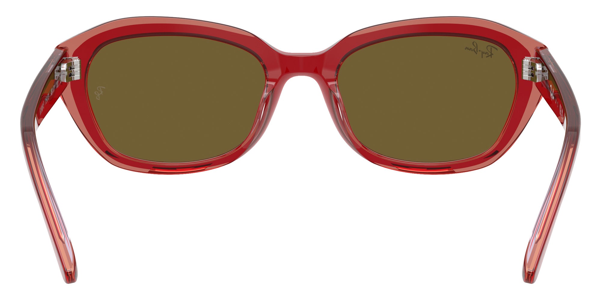 Ray-Ban® RJ9081S RJ9081S 715473 48 Sunglasses - Top Red/Orange/Light Purple