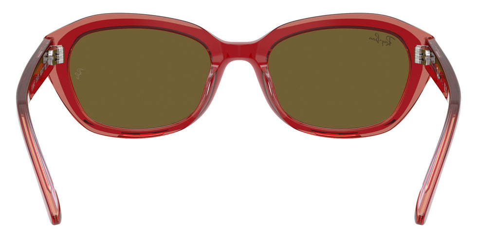 Ray-Ban® RJ9081S RJ9081S 715473 48 Sunglasses - Top Red/Orange/Light Purple