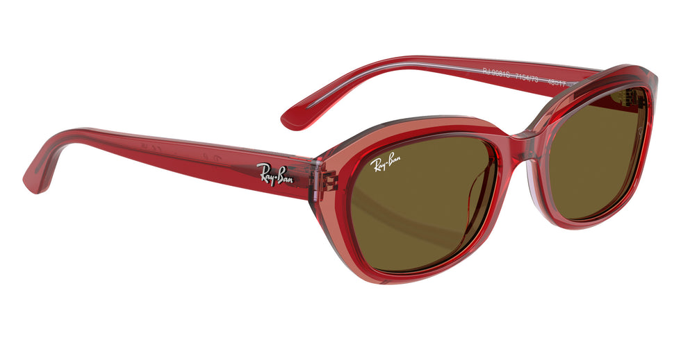 Ray-Ban® RJ9081S RJ9081S 715473 48 Sunglasses - Top Red/Orange/Light Purple