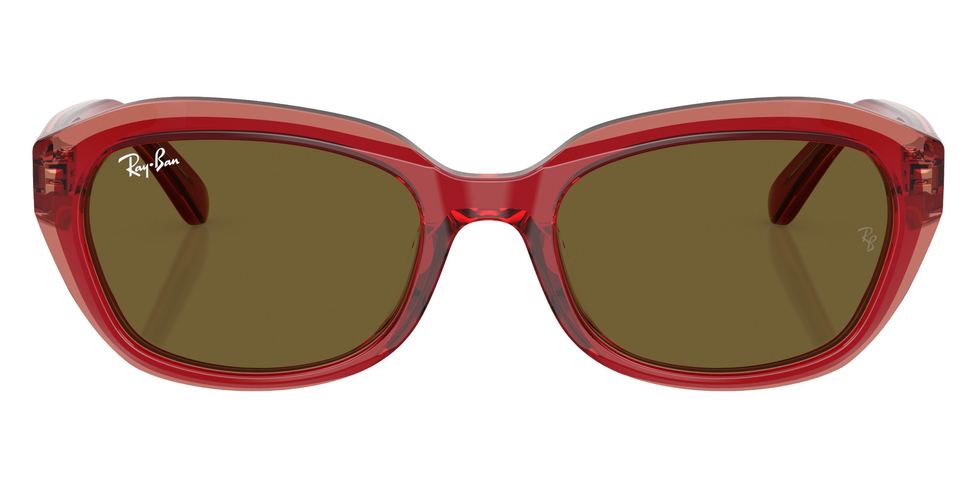 Ray-Ban® RJ9081S RJ9081S 715473 48 Sunglasses - Top Red/Orange/Light Purple