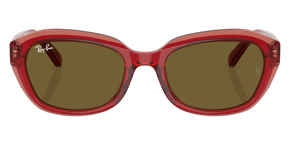 Ray-Ban® RJ9081S RJ9081S 715473 48 Sunglasses - Top Red/Orange/Light Purple