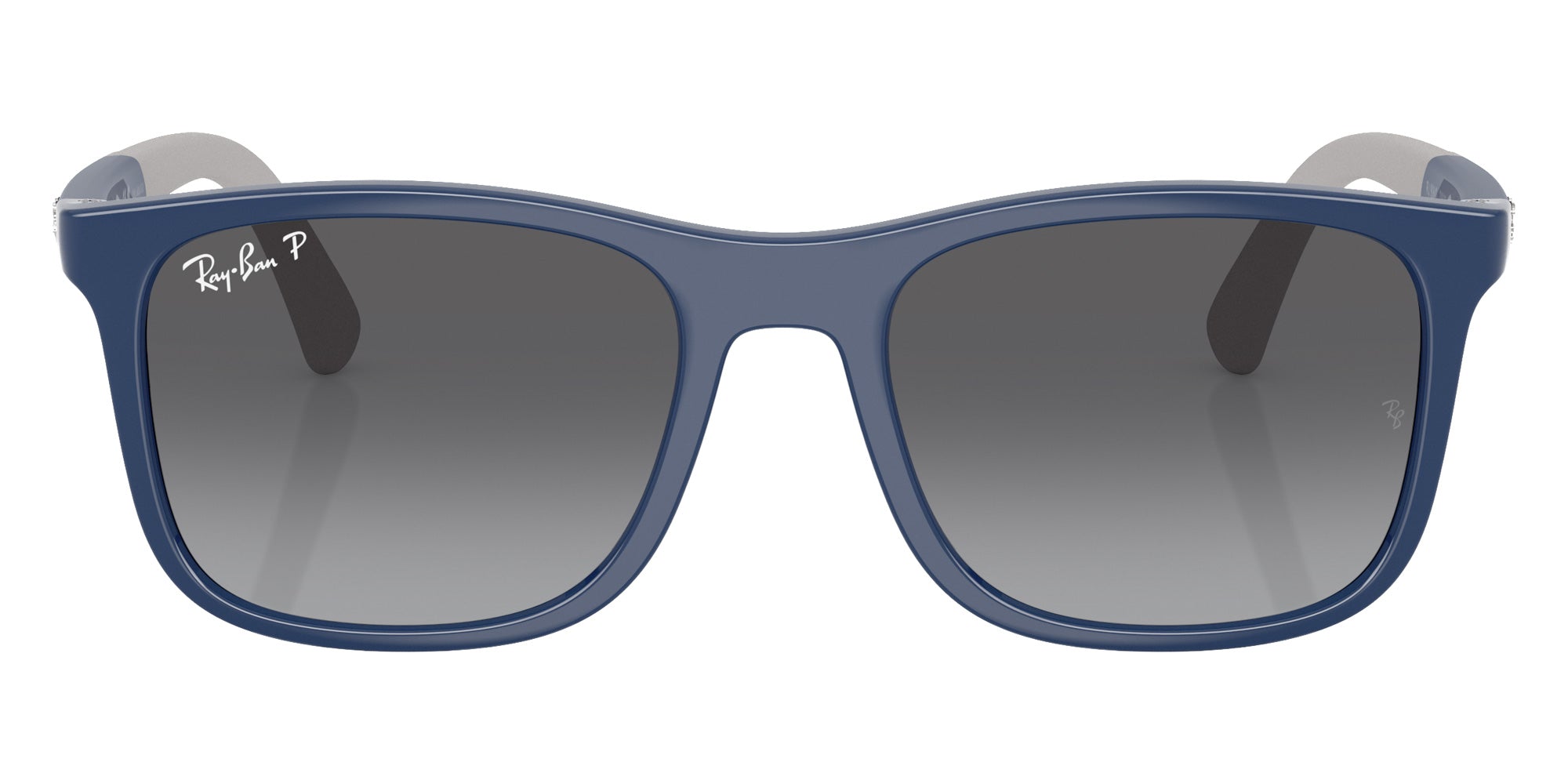Ray-Ban® RJ9084S RJ9084S 7187T3 47 Sunglasses - Blue On Rubber Gray